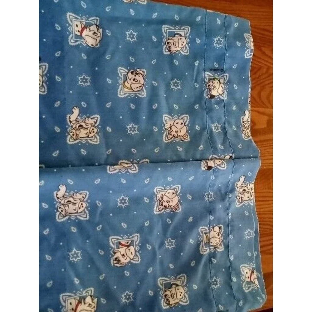 Vintage Walt Disney's 101 Dalmatians‎ Two Panels Valance
